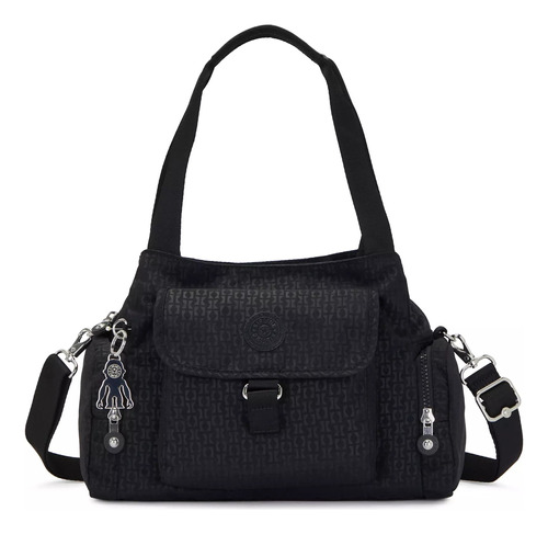 Kipling Bolsa Crossbody Felix Original Negro Artisanal