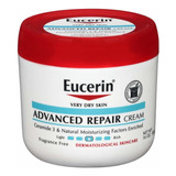 Eucerin Creme Advanced Reparación 16 onza Jar (473ml) (3 uni