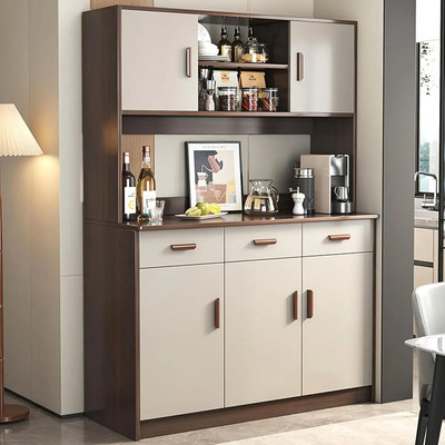 Zocalo Cocina Integral Chica Alacenas Con 3 Cajones 5 Puertas 120 X 36 X 170 Cm | Meses sin interés