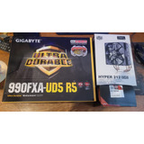 Amd Fx 8-core Black 8350 +mother (para Repuesto)+cooler +ram