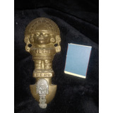 Figura Maya De Bronce