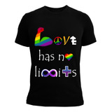 Playera Orgullo Lgtb Gay Pride Premium Love Has No Limits