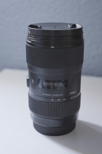Lente Sigma 18-35mm F/1.8 Dc Hsm Art - Canon Usado