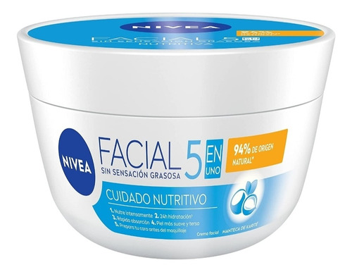 Nivea Crema Facial Hidratante 5 En 1