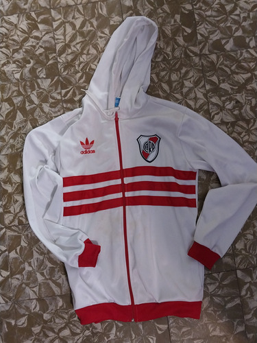 Campera Blanca River Plate