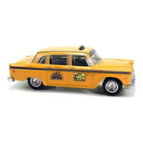 Hot Wheels Taxi 74 Checker Taxi Cab 2015