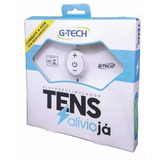 Eletroestimulador Massageador G-tech Tens Alivio Já Anvisa Cor Branco Bi