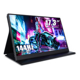 Zscmalls Monitor Portatil De 17.3 Pulgadas 144hz 1080p Fhd M