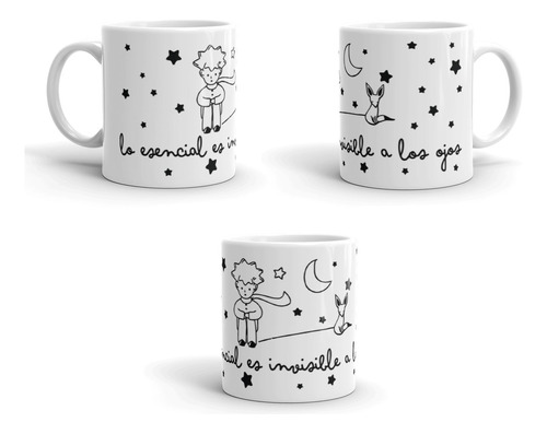 Taza De Ceramica Sublimada Importada El Principito