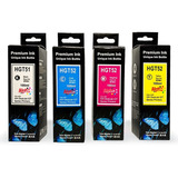 Kit 4 Tinta Para Recargar Cartucho 662 122 21 60 100 Ml C/u