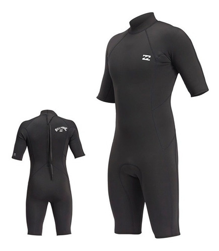 Traje Neoprene Billabong 202 Absolutebz Fl M Blk Hombre