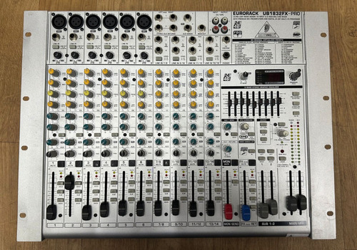 Mesa Behringer Eurorack Ub-1832fx Pro Funcionando 100%!!