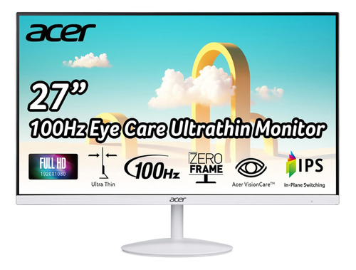Monitor De Oficina Para Juegos Acer Sb272 Ewi 27 Full Hd (19