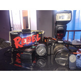  Canon Eos Rebel Kit T5i + Lente 50mm.+ Flash Yongnuo +contr