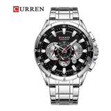 Reloj Para Hombre Curren Krec951901 Krec951901 Plateado