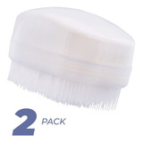 Cepillo De Terapia Wilbarger Para Cepillado Sensorial 2 Pack Color Blanco