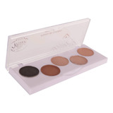 Paleta De Sombras My Make Com 5 Cores Pozzi