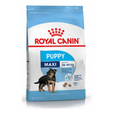 Alimento Royal Maxi Puppy X 15 + Tacho Contenedor Balanceado