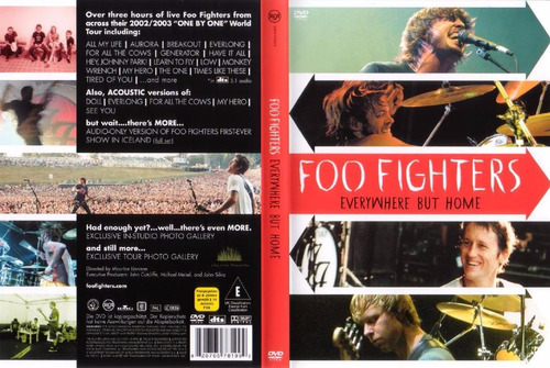 Foo Fighters - Everywhere But Home Dvd - S