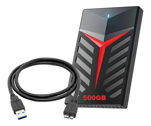 Hd Externo 500gb Usb 3.0 Slim Portátil Pronta Entrega + Nfe