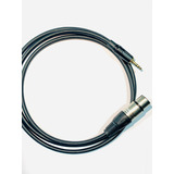 Cable Plug 3.5 A Xlr Hembra 2 Metros Balanceado