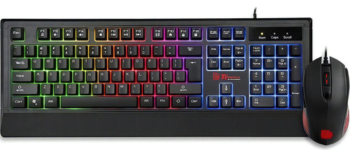 Kit Teclado Y Mouse Gamer Tt Esports Thermaltake Challennger