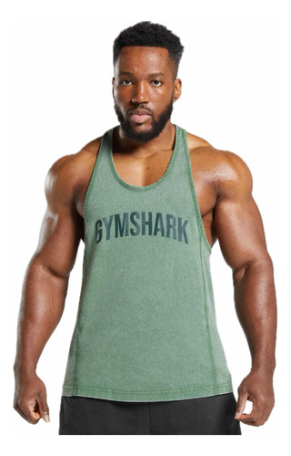 Camisa / Tank Gymshark Americana - Acid Washed