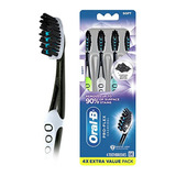 Cepillo De Dientes Manual Oral-b Pro-flex Charcoal, Suave, 4