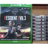 Resident Evil 3 Remaker Mídia Física Xbox One 