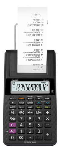 Calculadora Con Impresora Casio Hr-8tm Envio Gratis