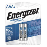 2 X Pilas Litio Aaa Energizer Ultimate Lithium L92 