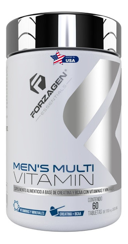 Forzagen Essentials Mens Multivitamin 60 Tabs | Vitaminas 