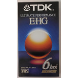 Cintas Vhs Tdk, 5272075, 6 Horas De Grabación, 1 Pieza