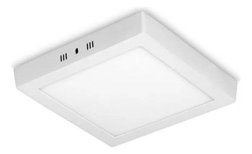 Panel Led Lampara Techo Plafón Spot Aplicar 24w Cuadrado