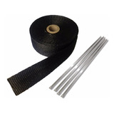 Fita Térmica Termotape  Escapamento 03 Metros + 04 Zip Tie