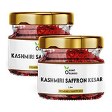 Saffron Kashmiri Kesar Puro 2 Gm (paquete De 2)