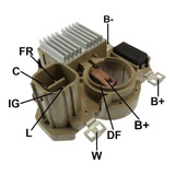 Regulador Voltaje Honda Fit Hrv Fit T/mitsubishi