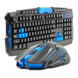 Kit Combo Gamer Teclado + Mouse Inalámbrico Profesional Pc