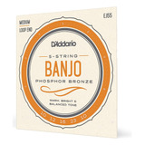 Ej55 Banjo Strings - Juego De 5 Cuerdas, Juego De Cuerdas De