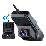 Câmera Veicular Dupla Full Hd Com Gps, Wifi E Kit 24hs