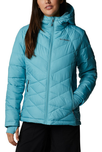 Campera Columbia Heavenly Hooded Jacket Omni Heat Mujer