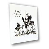 Lienzo Canvas Arte Dibujo Pablo Picasso Don Quijote 80x54