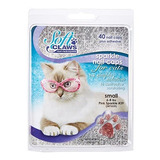 Soft Claws For Cats, Size Small, Color Pink Glitter