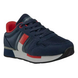 Tenis Tommy Hilfiger Para Niño Mod Low Cut Lace-up B