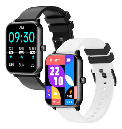 Reloj Mujer Smartwatch Mistral Smt-ts82-1a Doble Correa