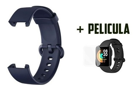 Pulseira Para Xiaomi Mi Watch Lite De Silicone + Pelicula