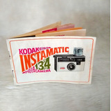 Kodak Instamatic 134 Camera, Antiguo Instructivo De Cámara 