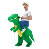 Disfraz Inflable De Dinosaurio Verde Para Halloween