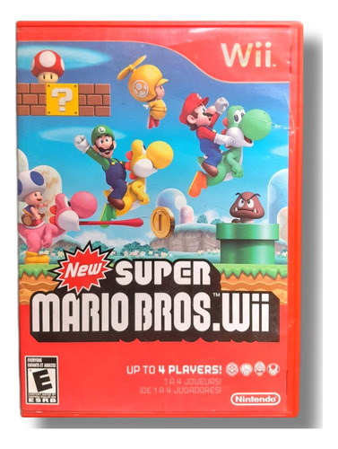 New Super Mario Bros Wii Nintendo Wii Completo (ver Fotos)