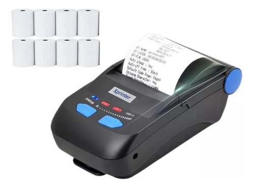 Impresora Térmica Bluetooth Xprinter 58mm Xp-p300 + 8 Rollos